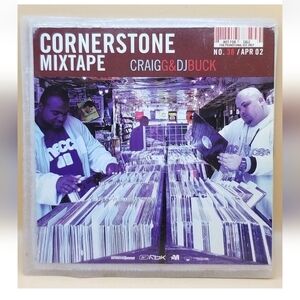 CORNERSTONE MIXTAPE #38 APRIL 2002 2X CD MIXED PROMO 49 TRACKS CRAIG G, DJ BUCK